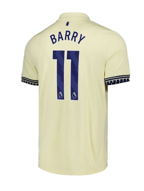 Moški Nogometna dresi replika Everton Thierno Barry #11 Gostujoči 2025-26 Kratek rokav Moški Nogometna dresi replika Everton Thierno Barry #11 Gostujoči 2025-26 Kratek rokav